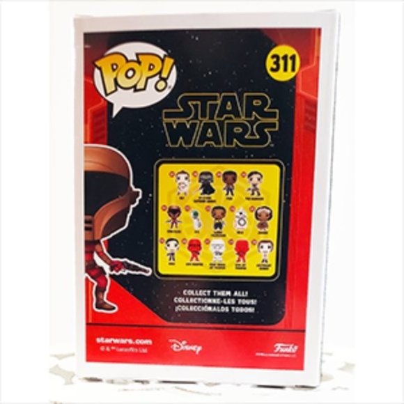 AUTHENTIC STAR WARS COLLECTABLE FUNKO POP #311 VINYL BOBBLE HEAD NEW IN BOX - Picture 4 of 4